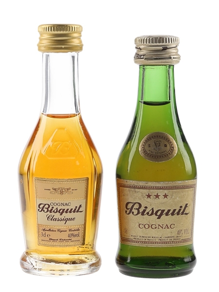 Bisquit 3 Star & Classique  2 x 3cl / 40%