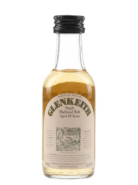 Glenkeith 10 Year Old  5cl / 43%