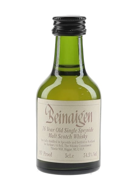 Beinaigen 16 Year Old The Whisky Connoisseur 5cl / 54.5%