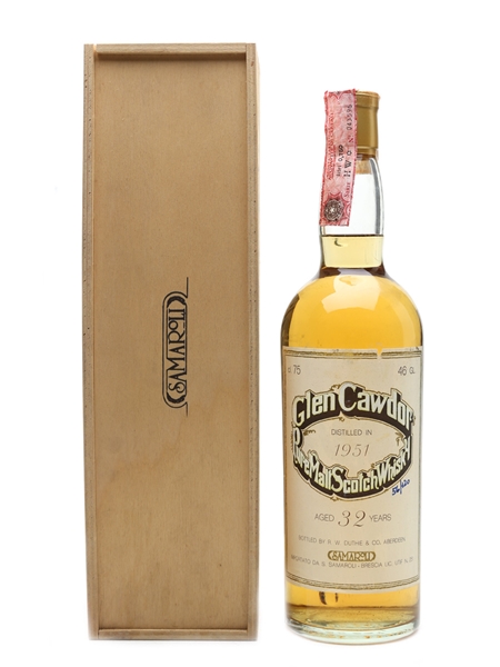 Glen Cawdor 1951 Samaroli 32 Year Old - Springbank 75cl / 46%