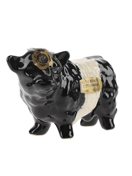 Rutherford's Bull Ceramic Miniature Bottled 1980s 5cl / 40%