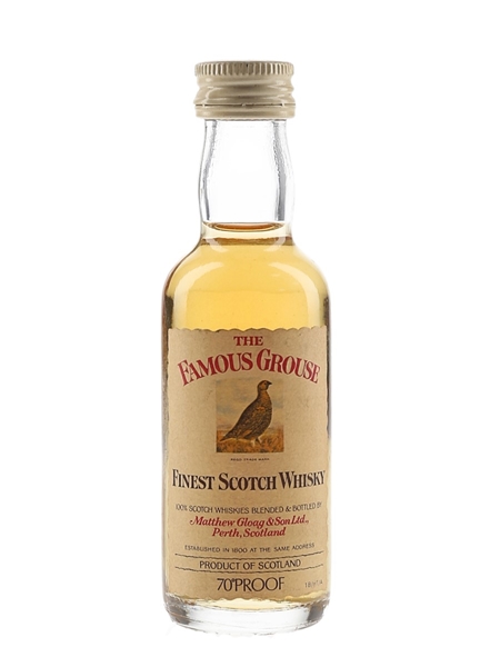 The Famous Grouse Bottled 1970s 5cl / 40%