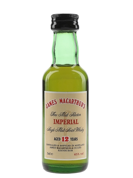 Imperial 12 Year Old James MacArthur's 5cl / 65%