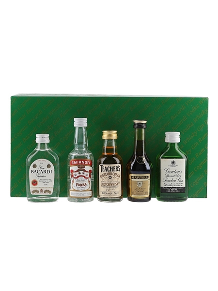 The Miniature Collection Bottled 1980s-1990s 5 x 4cl-5cl