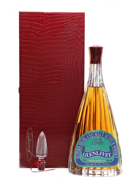 Glenlivet 1940 Sestante 45 Year Old - Atlantis Crystal Decanter 75cl / 40%