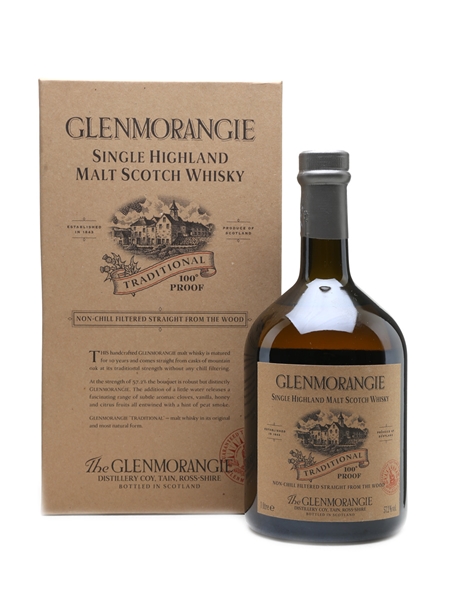 Glenmorangie Traditional 100 Proof 10 Year Old 100cl / 57.2%