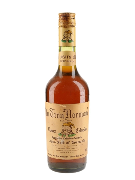 Un Trou Normand 6 Year Old Bottled 1980s 70cl / 40%