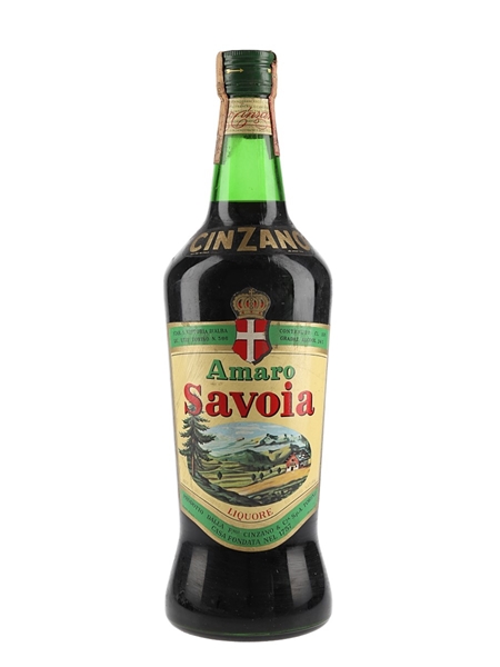 Cinzano Amaro Savoia Bottled 1960s 100cl / 34%