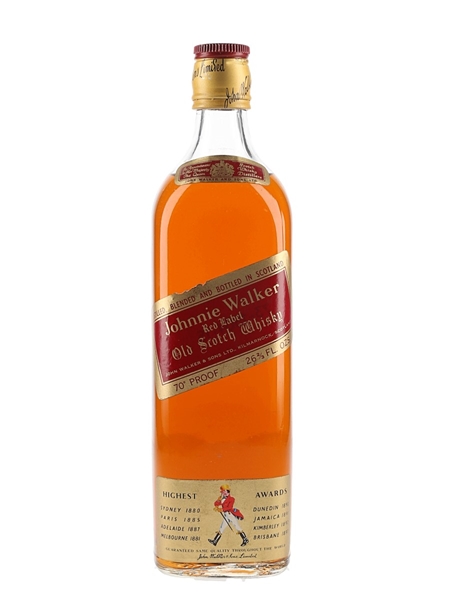 Johnnie Walker Red Label Bottled 1970s 75.7cl / 40%