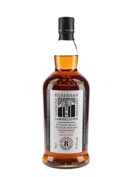 Kilkerran 8 Year Old Cask Strength Port Cask Bottled 2022 70cl / 57.9%