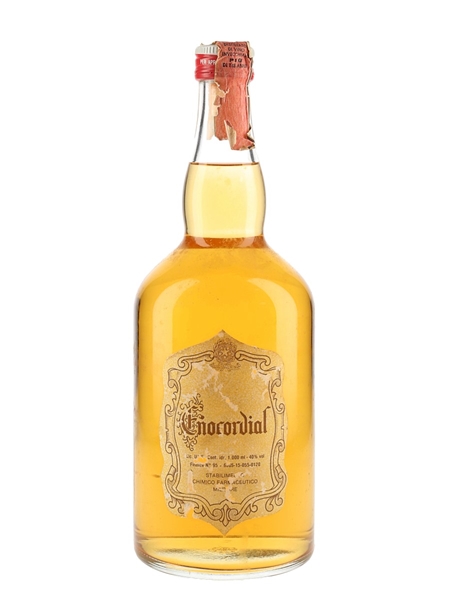 Enocordial Liqueur Bottled 1980s - Stabilimento Chimico Farmaceutico Militare 100cl / 40%