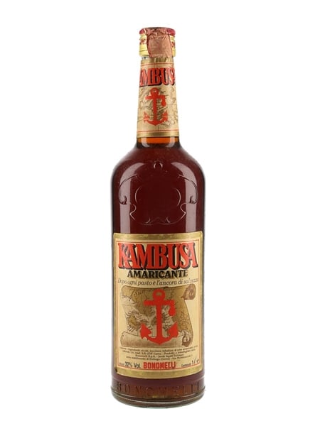 Bonomelli Kambusa Amaricante Bottled 1980s 100cl / 32%