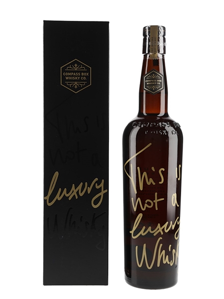 Compass Box This Is Not A Luxury Whisky Bottled 2015 70cl / 53.1%