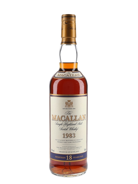 【空瓶】The Macallan 18 Year 【旧瓶】 image_b55a87b4-bbd1-4dc4-9a81-