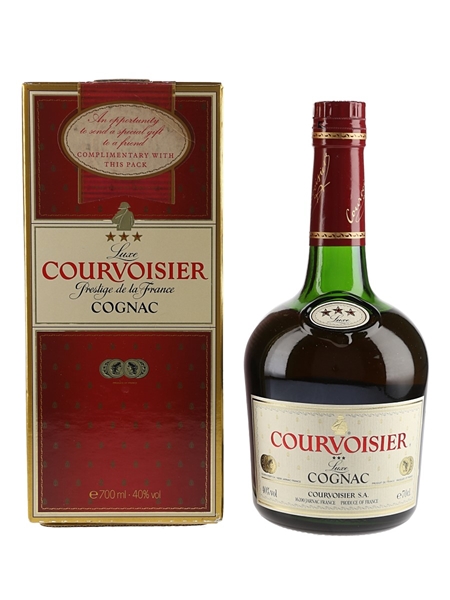 Courvoisier 3 Star Luxe Bottled 1990s 70cl / 40%