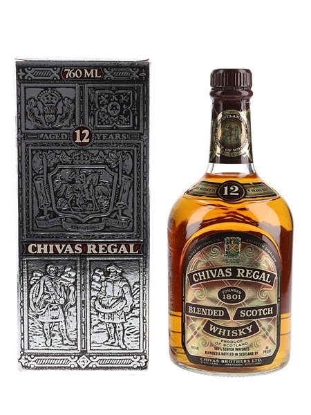 Chivas Regal 12 Year Old Bottled 1980s 76cl / 43%