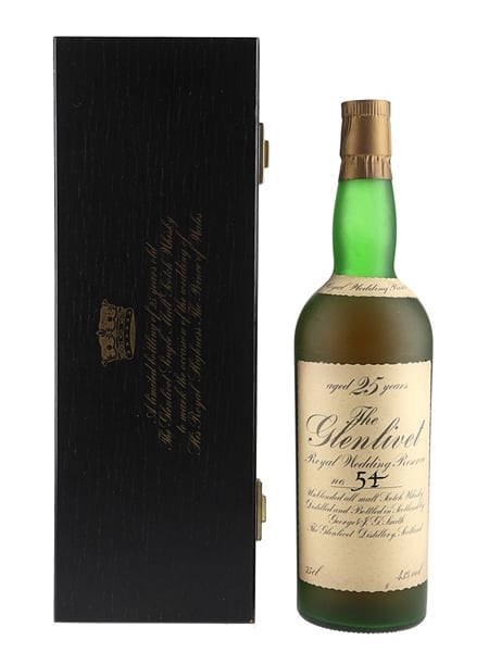 Glenlivet 25 Year Old Royal Wedding Reserve Bottled 1981 75cl / 43%