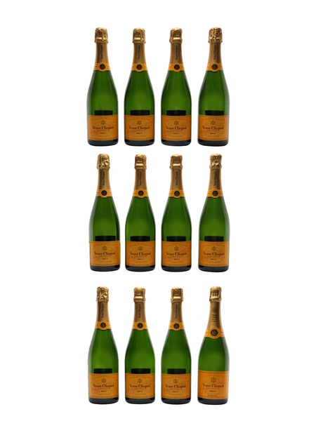 Veuve Clicquot Ponsardin Dummy Bottles Empty Display Bottles 12 x 75cl