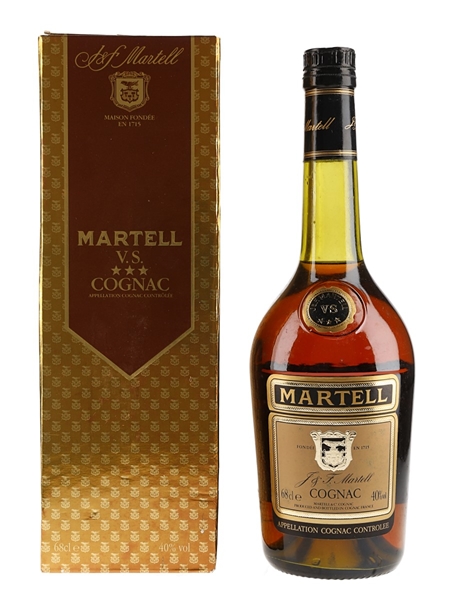 Martell 3 Star VS Bottled 1980s 68cl / 40%