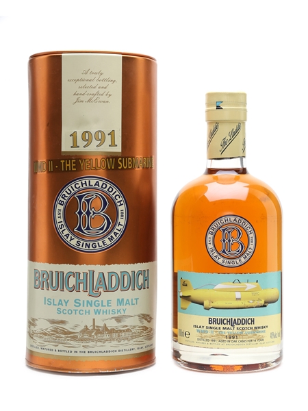 Bruichladdich 1991 WMD II - The Yellow Submarine 70cl / 46%