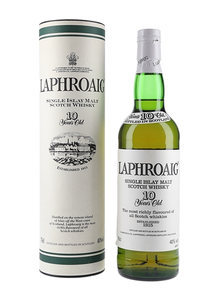 Laphroaig 10 Year Old Bottled 1990s 70cl / 40%