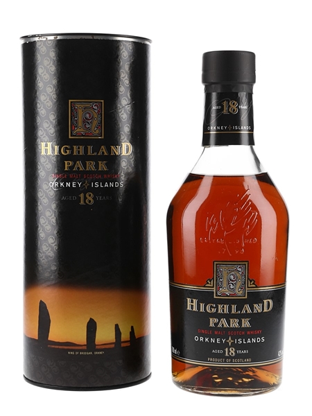 Highland Park 18 Year Old Bottled 1990s 70cl / 43%