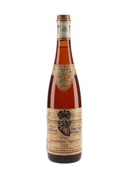 Geisenheimer Steinacker Riesling Auslese 1970 Ferdinand Pieroth - Rheingau 70cl / 12%