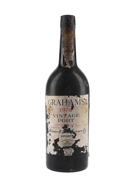 Graham's 1970 Vintage Port Bottled 1972 75cl