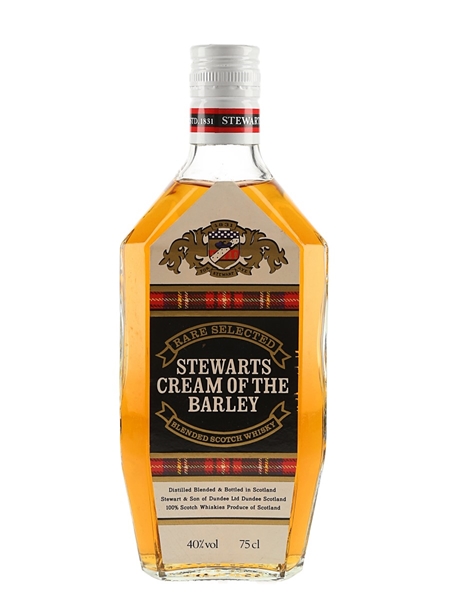 Stewarts Cream Of The Barley Bottled 1980s 75cl / 40%