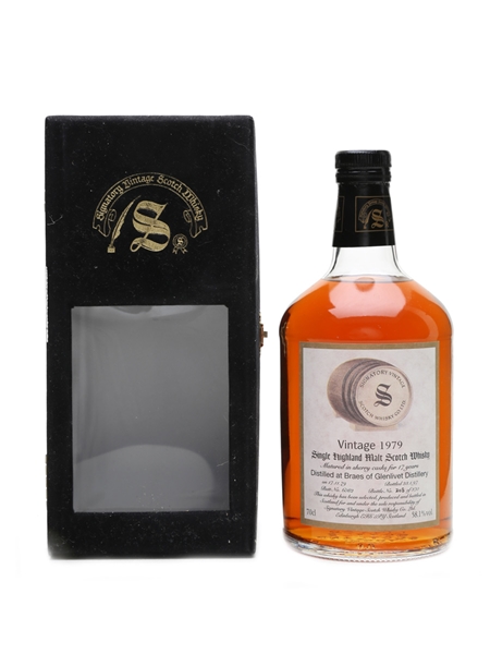 Braes Of Glenlivet 1979 15 Year Old Bottled 1997 - Signatory Vintage 70cl /58.1%