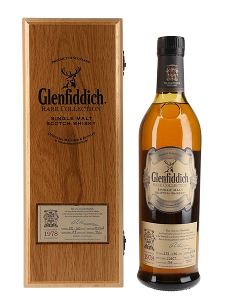 Glenfiddich 1978 34 Year Old Single Cask Rare Collection 70cl / 47.2%