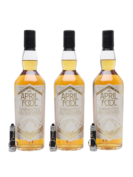 April Fool 5 Year Old Highland Single Malt Second Release The Whisky Exchange 2022 3 x 70cl / 53.2%