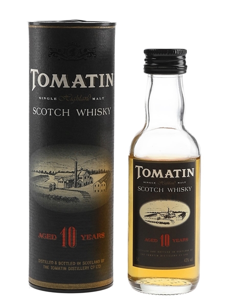 Tomatin 10 Year Old Bottled 1990s 5cl / 43%