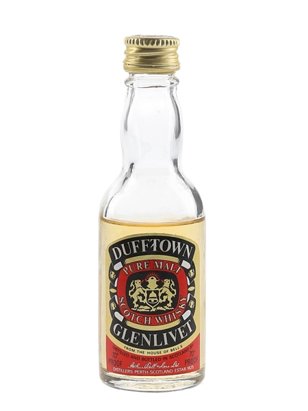 Dufftown Glenlivet Bottled 1970s 5cl / 40%