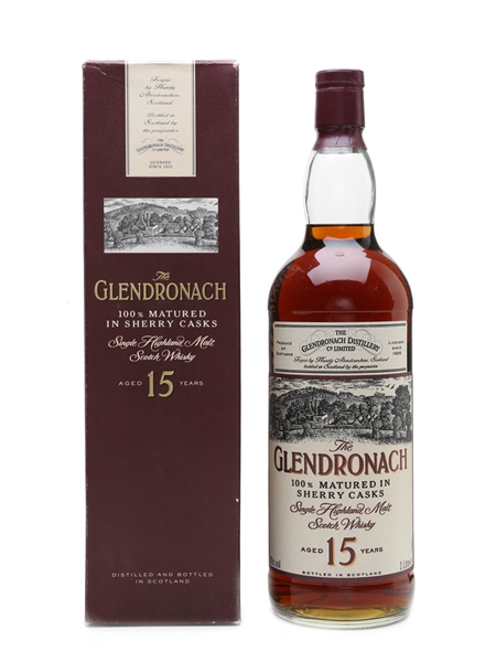 Glendronach 15 Year Old Old Presentation 100cl / 40%