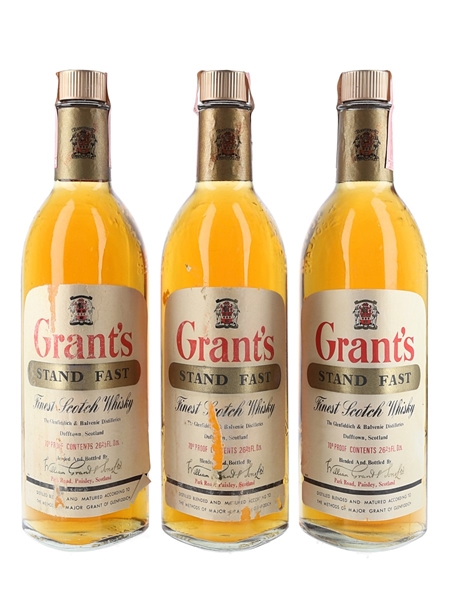 Grant's Standfast Bottled 1970s 3 x 75.7cl / 40%