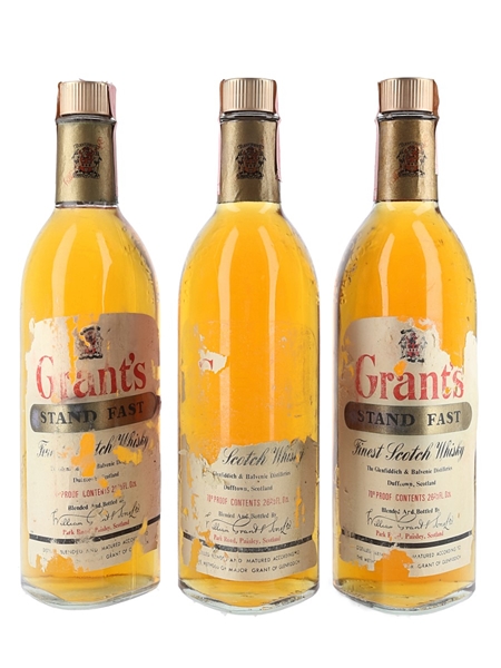 Grant's Standfast Bottled 1970s 3 x 75.7cl / 40%