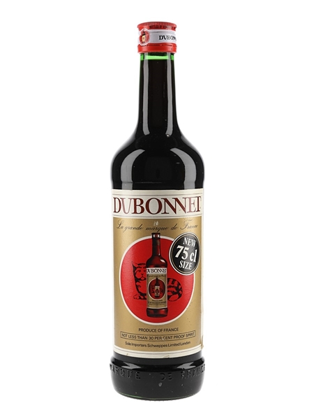 Dubonnet Wine Aperitif Bottled 1970s - Schweppes 75cl / 17%