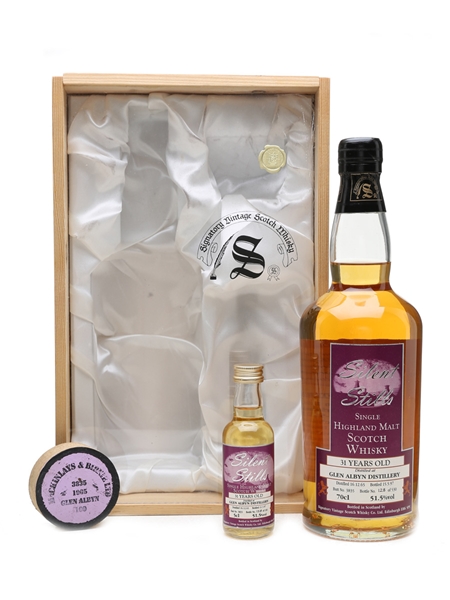 Glen Albyn 1965 31 Year Old Silent Stills Bottled 1997 - Signatory Vintage 70cl & 5cl / 51.5%