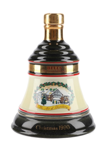 Bell's Christmas 1990 Ceramic Decanter The Art Of Distilling 75cl / 43%