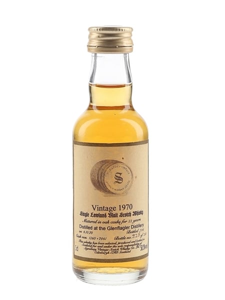 Glenflagler 1970 23 Year Old Bottled 1994 - Signatory Vintage 5cl / 50.1%