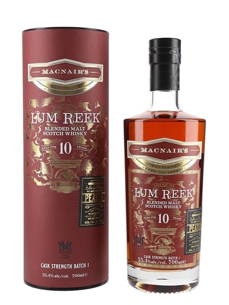 MacNair's Lum Reek 10 Year Old Bottled 2022 70cl / 55.4%