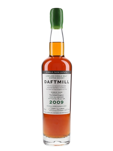 Daftmill 2009 Single Cask 029-2009 Bottled 2020 - United Kingdom Exclusive 70cl / 61.1%