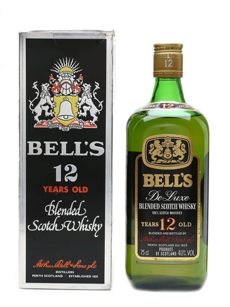 Bell's 12 Year Old De Luxe Bottled 1980s 75cl / 40%