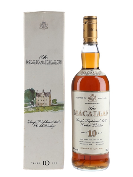 Macallan 10 Year Old Bottled 1980s 75cl / 40%