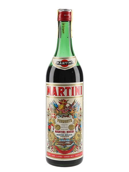 Martini Rosso Vermouth Bottled 1960s 100cl / 16.5%