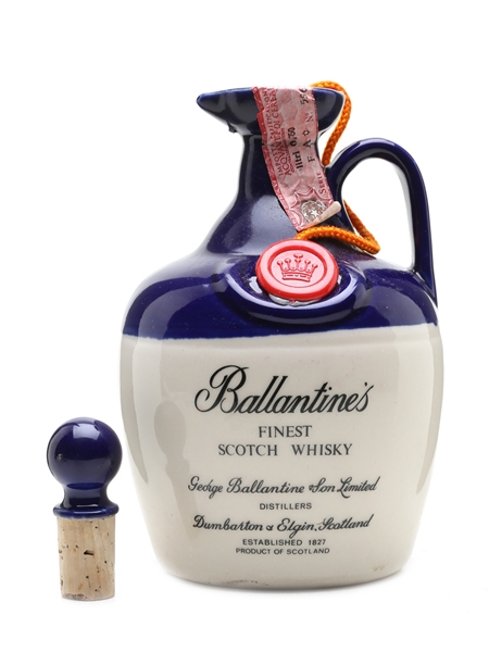 Ballantine's Finest Ceramic Decanter Bottled 1970s 75cl / 40%