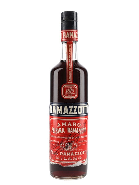 Ramazzotti Amaro Bottled 1970s 100cl