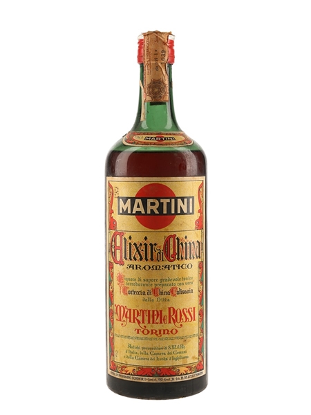 Martini Elixir Di China Bottled 1960s 100cl / 31%