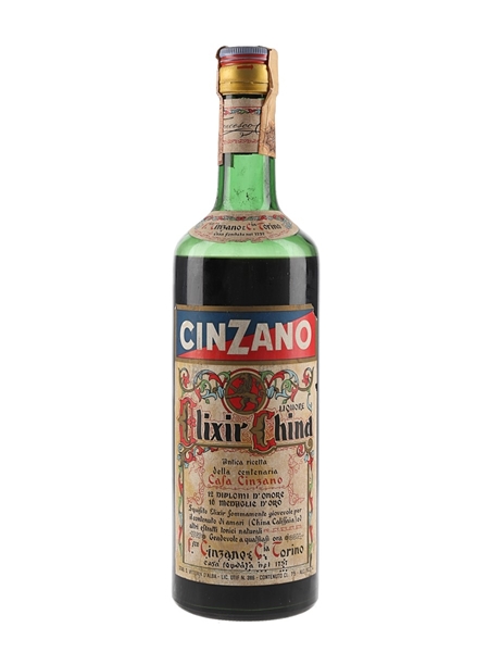 Cinzano Elixir China Bottled 1960s-1970s 75cl / 30.5%